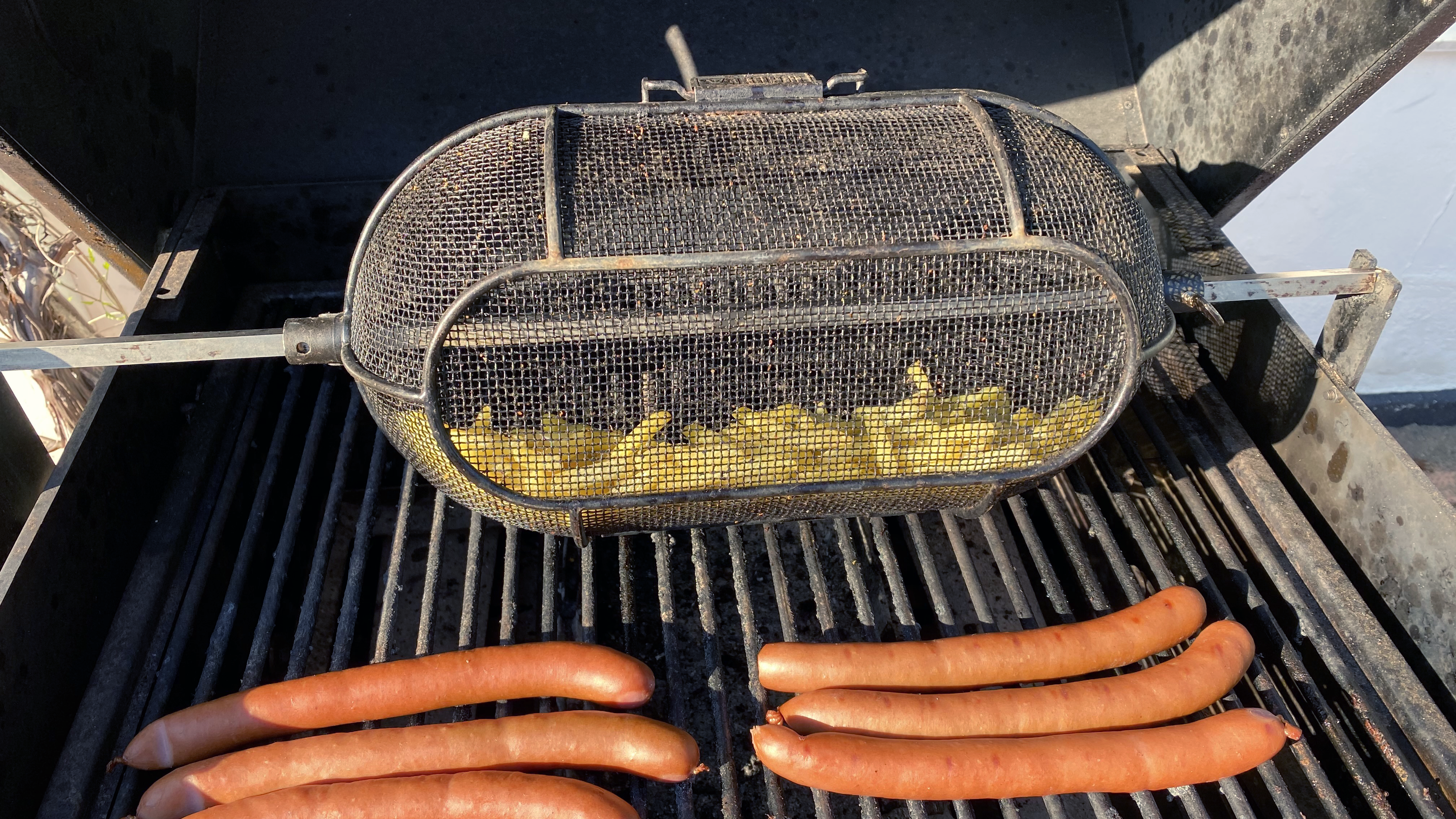 Pomfritter på en JensenGrill